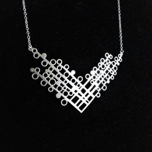Silver Choker Necklace